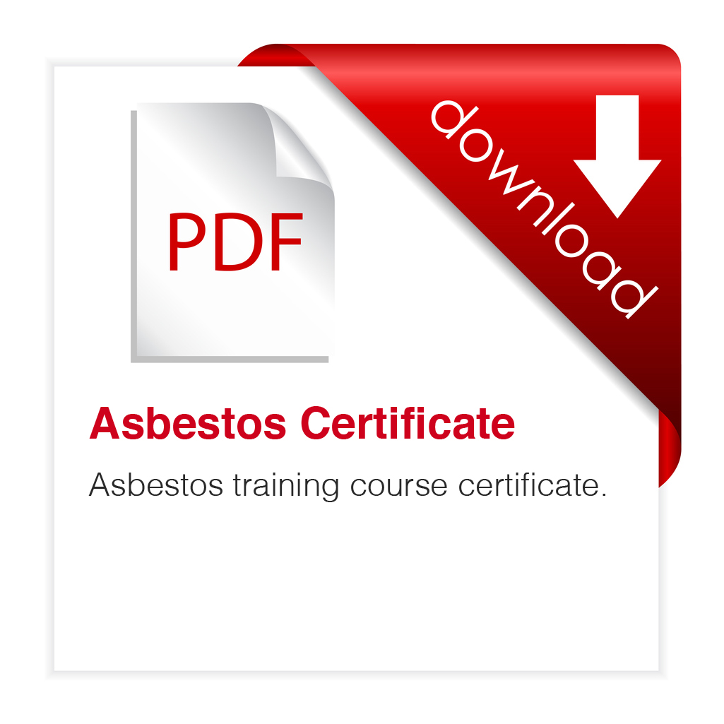 asbestos-certificate